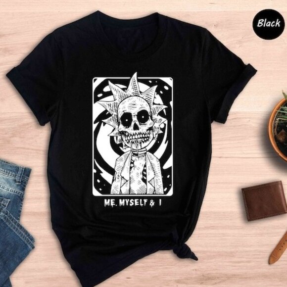 Sierra K Other - Zombie Rick Graphic Tee Funny Rick  Morty Fan Gift Sci-Fi Comedy Casual Shirt 17